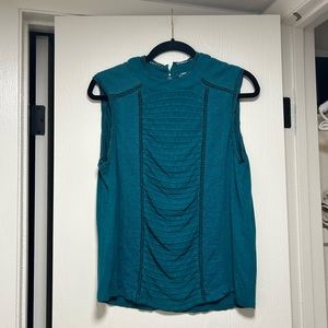 COPY - Women’s Sundance Blue Boho Top- size large